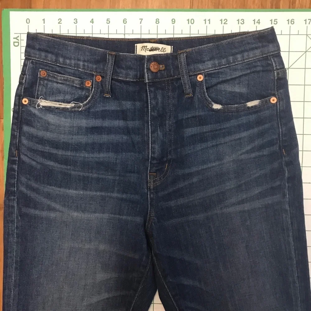 NWOT Madewell The High-Rise Slim Boyjean 1…* - Picture 2 of 5